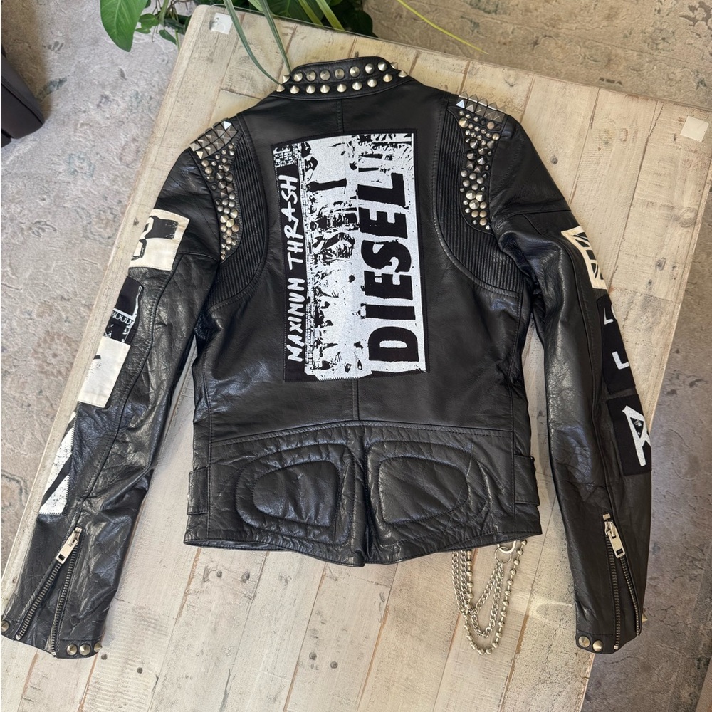 Diesel ♠️ Buffalo Leather Jacket